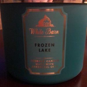 Bath & Body Works candle Frozen Lake